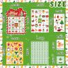 Bolake 43Pcs Christmas Bingo Games for Kids Adults 24 Players Christmas Bingo Cards with Reward Stickers Christmas Tattoos for Kids Glow in The Dark for Family Party School Indoor Games Activities view 4
