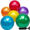 Bedwina Knobby Balls - (Pack of 30) Bulk 7 Inch Sensory Balls and Spiky Massage Stress Ball, with Pump, Fun Bouncy Ball Party Favors, Stocking Stuffers for Kids, Toddlers view 1