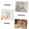 CORHAD 2pcs Crystal Globe Decorative Handicraft for Home Office Desk Decor for Festivals and Special Occasions view 2