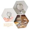 CORHAD 2pcs Crystal Globe Decorative Handicraft for Home Office Desk Decor for Festivals and Special Occasions view 3