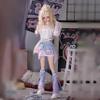 1/4 BJD Doll Kawaii Doll Move Joints Handmade Makeup Cute 18 Inches 45cm Collectible Cartoon Dress up Dolls Best Gift (Bud Xiaoya) view 4