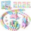 30PCS Magnetic Blocks, Waterproof Building Blocks, Macaron Colors Cubes, Preschool Classroom Must Haves Sensory Autism Toys, STEM Kids Toys Christamas Present for Boys Girls ages 3 4 5 6 Year Old view 1