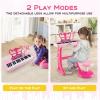 37-Key Children's Toy Keyboard Piano, Children's Piano, Detachable Legs, Adjustable Microphone and Music Stand, Suitable for Children Aged 3-8, Pink view 3