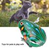 LIZEALUCKY 5 PCS Clockwork Pet Toy Iron Sheet Frogs, Animal Clockwork Wind Up Running Play Toys, Clockwork Frog Pet Toy for Cat Dog Playing Accessories view 2