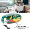 LIZEALUCKY 5 PCS Clockwork Pet Toy Iron Sheet Frogs, Animal Clockwork Wind Up Running Play Toys, Clockwork Frog Pet Toy for Cat Dog Playing Accessories view 4