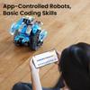 Sillbird Robot Building Kit with Remote Control STEM Gifts for Boys Ages 8-12, Technic Coding Robotic Toys for Kids Birthday, Build 5in1 Models with 488 Pieces - Blue view 4