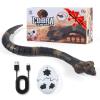 AMCHSURI Remote Control Snakes Realistic Rc Snake Prank Cobra Rechargeable Smart Sensing Cat Toy with Infrared Controller Reptile Toys, Cool Gag Gifts or Christmas Birthday Gift for Boys Girls Ages 6+ view 1