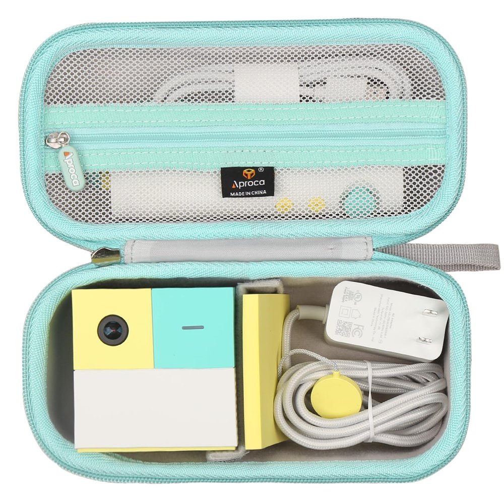 Aproca Case Compatible with Nex Playground The Active Play System, Storage Portable Bag for Accessories -Green zipper (Case Only)