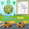 vusum Toddler Toys for Ages 2-4, Kids Toys for 1 2 3 Year Old Boy Girls,Dump Truck Cement Mixer Excavator Toy Cars Set, BPA Free, Phthalates Free, PVC, Outdoor Toddler Boy Toys Birthday view 2