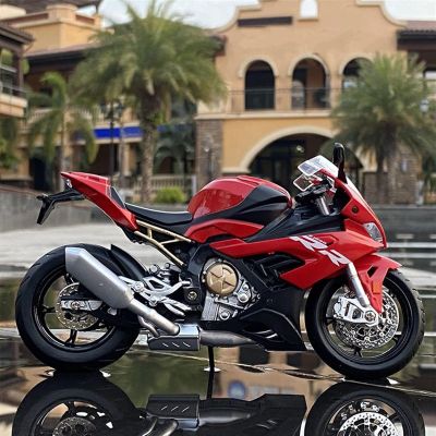 Collection 1:12 for S 1000RR S1000RR Motorcycle Collection Simulation Diecast Gift(Red Boxed)