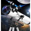 DONGDAWAN Telescopes for Astronomy Beginners, Telescopes for Astronomy for Children and Adults, Astronomy Telescopes for Beginners Stargazing (White F) view 1