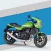 Collection 1/12 Motorcycle Simulation Diecast Model Collection Gift for Kawasaki Z900RS(Green) view 3