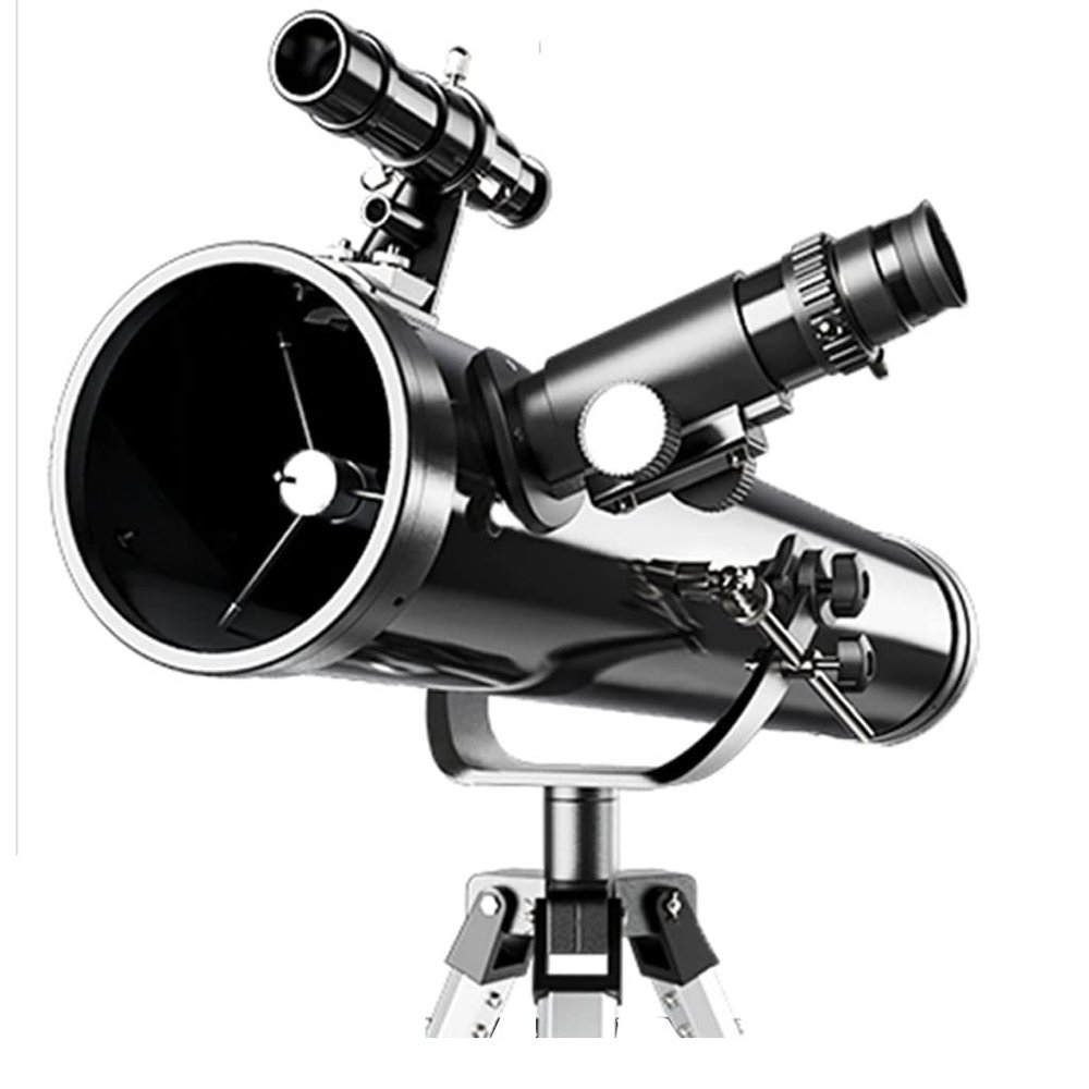 DONGDAWAN Telescope for Astronomy,Portable Telescope - Easy to Mount and Use - Ideal for Kids and Beginner Adults - Astronomical Telescope for Moon, Stargazing, (VIT C) (Black E)