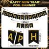 2026 Happy New Year Banner - 2026 New Years Decorations Happy New Year 2026 Banner New Years Eve Party Supplies view 2