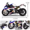 Collection 1:12 for S 1000RR S1000RR Motorcycle Collection Simulation Diecast Gift(Blue Boxed) view 2