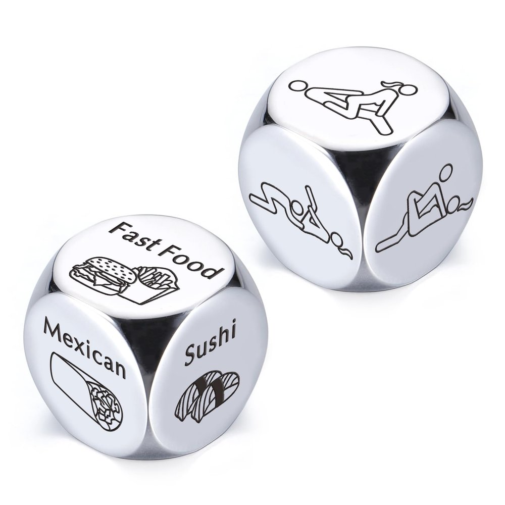 Date Night Dice Valentines Day Gifts for Adult Wife Husband Positions Sex Game Sex Naughty Valentines Dice Gifts for Her Him Wife Husband Women Men Boyfriend Girlfriend Funny Wedding Registry Gift
