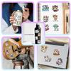 100 Pcs Cute Cat Meme Stickers  Funny & Durable Waterproof Vinyl Stickers for Laptops, Water Bottles, Suitcase and DIY Projects Teens Adults or Kids Gift (Cat) view 3