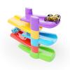 Quercetti: Flip Car Race Track - Stacking Ramp Toy Playset - Easy to Assemble, 2 Flipping Cars for Continuous Racing Action, Toddlers & Kids 18mo+ view 4