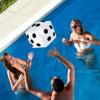 6 Pieces Jumbo Inflatable Dice 19.7 Inch Giant Inflatable Dice Multicolor Large Fun Game Tools for Indoor Outdoor Lawn Swimming Pool Party Board Game, White view 4