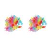 200Pcs Colorful Acrylic Pacifier, Transparent Shiny Practical, Safe for Babies, Suitable for Birthdays Baptisms, Emotion Soothing Toy view 1
