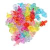 200Pcs Colorful Acrylic Pacifier, Transparent Shiny Practical, Safe for Babies, Suitable for Birthdays Baptisms, Emotion Soothing Toy view 3