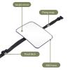 Baby Car Mirror for Rear Facing Infant, Wide View Rearview Baby Car Mirror, Safety Seat Observation Mirror for Backseat, Easy Installation, ABS, Acrylic, 7.40x5.43in view 4