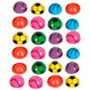 1.25" Ball Poppers for Kids, Pack of 24 Pop Up Toys, Forest & Twelfth Slow Rising Ball Popper Toy Set, Sports Ball-Shaped Vinyl Fidget Popper Toys, Sensory Fidget Toys for All Ages (24 Pack) view 1
