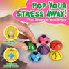 1.25" Ball Poppers for Kids, Pack of 24 Pop Up Toys, Forest & Twelfth Slow Rising Ball Popper Toy Set, Sports Ball-Shaped Vinyl Fidget Popper Toys, Sensory Fidget Toys for All Ages (24 Pack) view 2