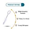 10 PCS Nipple Brushes Pacifier Cleaning Tools Small Bottle Brush Nipple Cleaner Nipple Bottle Brushes for Bottles and Accessorie view 3