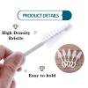 10 PCS Nipple Brushes Pacifier Cleaning Tools Small Bottle Brush Nipple Cleaner Nipple Bottle Brushes for Bottles and Accessorie view 4