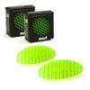 Morf Fidget Worm Toy 2 Pack - Flexible 3D Sensory Slug Toy for Kids, Teens, and Adults  Quiet, Stress and Anxiety Relief, Focus - for Play, Office, School, Work Gifts ( (Green, Small | 2 Pack) view 1