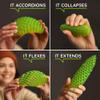 Morf Fidget Worm Toy 2 Pack - Flexible 3D Sensory Slug Toy for Kids, Teens, and Adults  Quiet, Stress and Anxiety Relief, Focus - for Play, Office, School, Work Gifts ( (Green, Small | 2 Pack) view 3