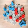 Middle Finger Balance Game,Balancing Game for Middle Finger Two Player Balance Game Interactive Balance Finger Toy for Party Interactive Game Gag Gift for Send to Friends or Family (Orange and Green) view 4