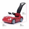 Step2 Side-by-Side Push Around Roadster, Kids Push Car, 2 Seat Ride On Car, Seat Belts & Horn, for Toddlers 1.5-4 Years Old, Red view 3