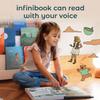 Calis Books Goldilocks and The Three Bears - infinibook Reader Recordable Storybooks for Kids, Customizable Interactive Audio Book Reader for Toddlers, Educational Screen-Free Toy view 2