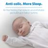 Dr. Brown's Natural Flow Anti-Colic Options+ Narrow Baby Bottle, 4 oz/120 mL, with Level 1 Slow Flow Nipple, Pink, 0m+, 4 Pack view 2