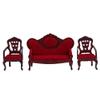 1:12 Doll Simulation House Miniatures Living Room Sofa Couch Furniture Accessories Armchair Mini Room Artificial House Scene Decoration view 1