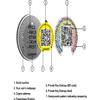 Ballet Bitcoin Coin Style  Physical Bitcoin Crypto Wallet, Offline Wallet with Cold Storage Security (2-pack) view 4