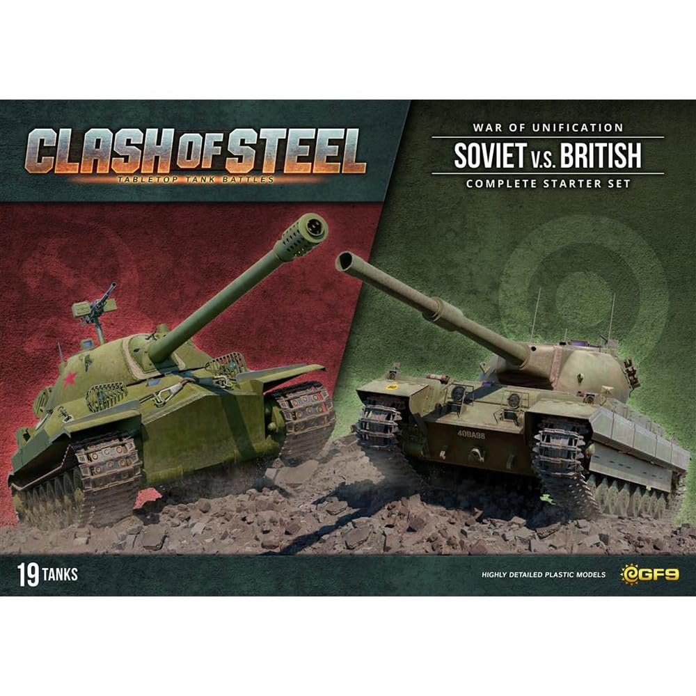 Battlefront Miniatures Clash of Steel: War of Unification: Soviet vs British