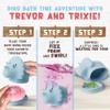 All Natural Bath Bombs for Kids with Surprise Toys Inside with Child Safe Dino Diffusers- 12 Pack Organic Dinosaur Bath Bombs with Toys Inside - Dino Bath Bomb for Kids view 3