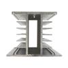 POWTAXBJGD FHSH01-150 150 * 100 * 80 mm 80A Three Phase SSR Heat Sink Three Phase Solid State Relay Aluminum Heat Sink/Radiator FHS-T80(2) view 3