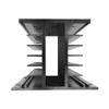 POWTAXBJGD FHSH01-150B Black 150 * 100 * 80 mm 80A Three Phase SSR Heat Sink Three Phase Solid State Relay Aluminum Heat Sink/Radiator view 3