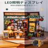 Rolife DIY Miniature House Kit for Adults, Mini Wooden Dollhouse Kit, Bakery Tiny House Diorama Building Kits-Birthday Christmas Craft Hobbies Gift for Teens Kids (Tipsy Restaurant) view 2