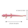 10.6inches 3D Printed Rose Dragon, Hinged Dragon, Creative Ornaments, Adults Fidget Toys for Autism ADHD (Blue and Green Gradient) view 2