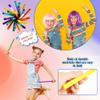 70 Pcs Rhythm Sticks for Kids Bulk 12 Inch Wood Music Lummi Sticks Wooden Percussion Musical Instruments for Girls and Boys Classroom Activities, 7 Colors view 4
