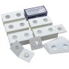 250 Pieces 2" x 2" Cardboard Coin Flips Coin Holders Mylar Coin Flips for Colletors Coin Collection Supplies for Nickel (23mm) view 1