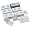 250 Pieces 2" x 2" Cardboard Coin Flips Coin Holders Mylar Coin Flips for Colletors Coin Collection Supplies for Quarter (25mm) view 1