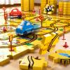 Beby Buty 48PCS Puzzle Racer Car Track Set Toys for Kids, Toys Gifts for 3 4 5 Year Old Boys, Puzzle Racer Kids Car Track Set Ages 3-5 4-6, 3 4 5 Year Old Boys view 3