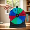 6 Inch Prize Wheel -Wheel Spinning Prize Wheel- 8 Slots Color Small Tabletop Roulette Spinner of Fortune Spinning Game for Carnival, Party,Tradeshow, Classroom view 3
