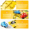 Bennol Puzzle Tracks Car Toys Gifts for 3 4 5 Year Old Boys, 48PCS Puzzle Racer Cars Play Set for Kids Ages 3-5 4-6, Toys Gifts for 3 4 5 Year Old Boys, Puzzle Racer Kids Car Track Set view 4